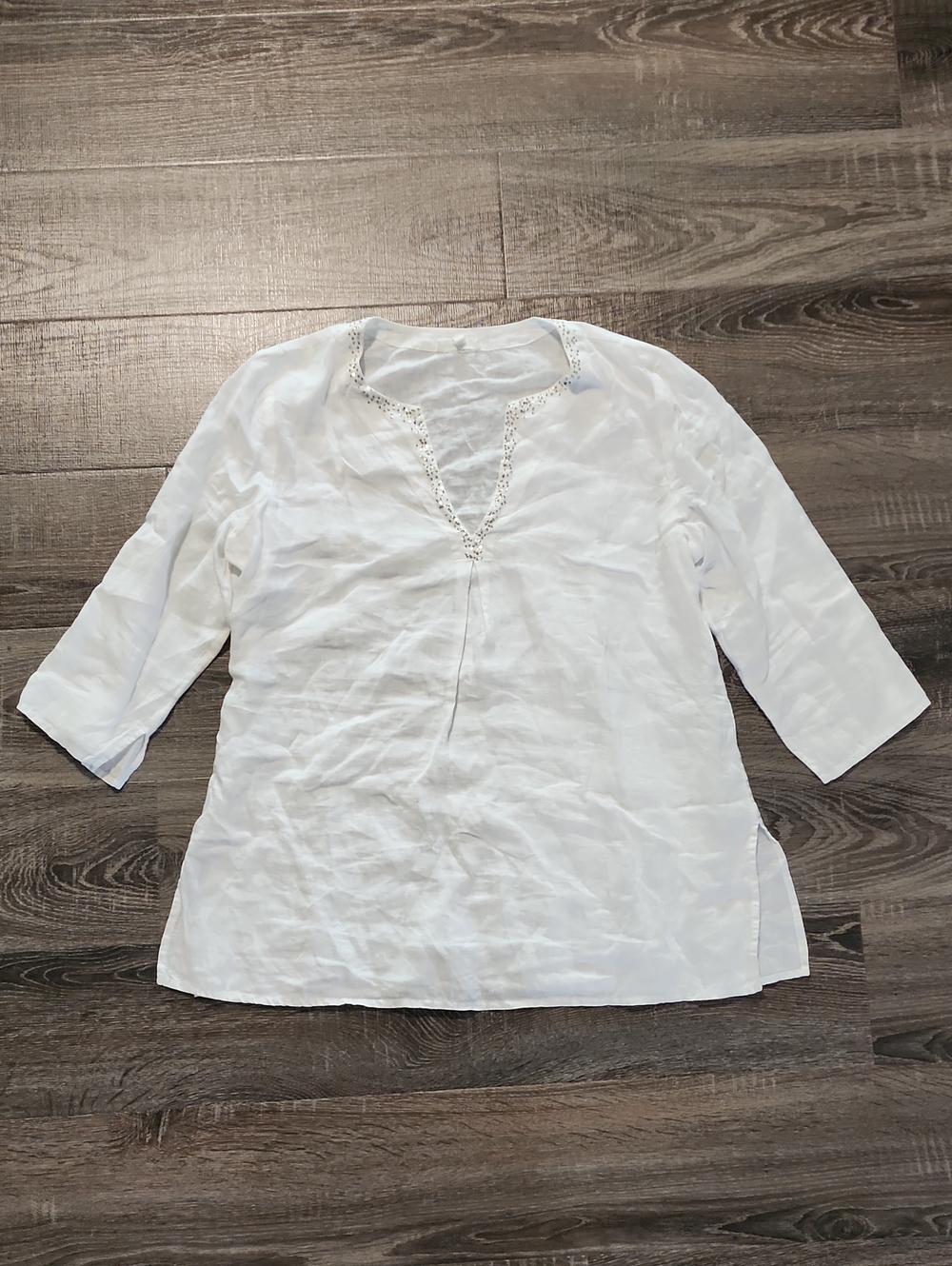 🌵 Eileen Fisher Irish Linen Top 🌵